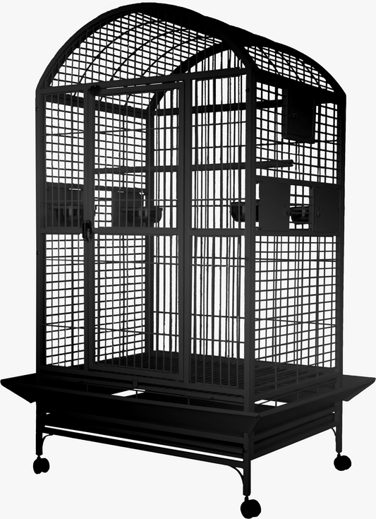 Parrot Cage Dome Top Cage  36" X 28" X 65"